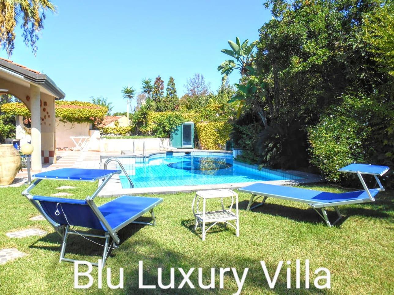 Blu Luxury Villa Brucoli Bagian luar foto